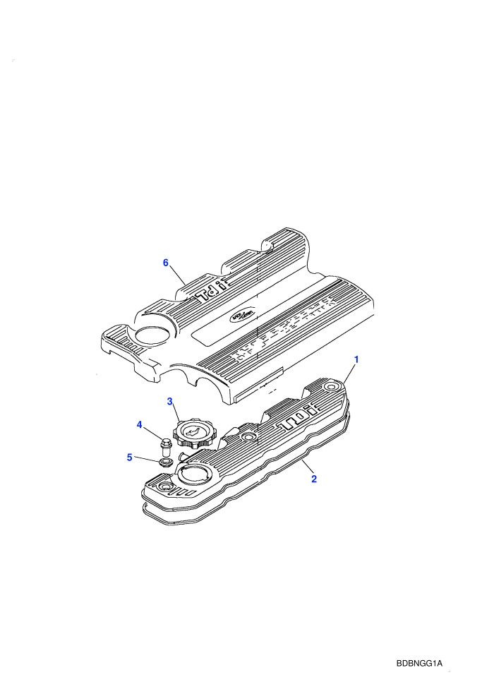 Rocker Cover (2.5L TDi)