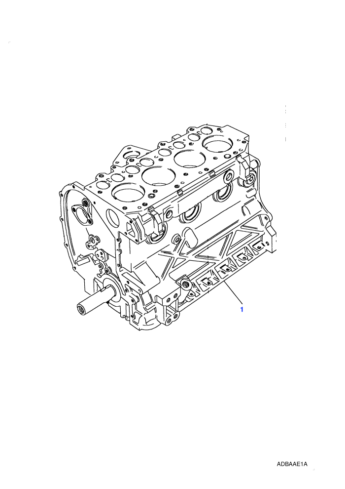 Short Engine (2.25L 4 Cyl L/R Petrol)