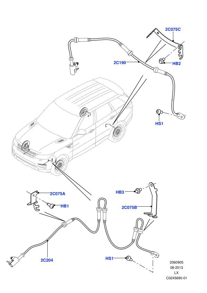 Anti-Lock Braking System (ABS/Speed Sensor)