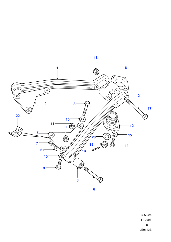 Top Link, Fulcrum & Ball Joint ((V)FROM7A000001)