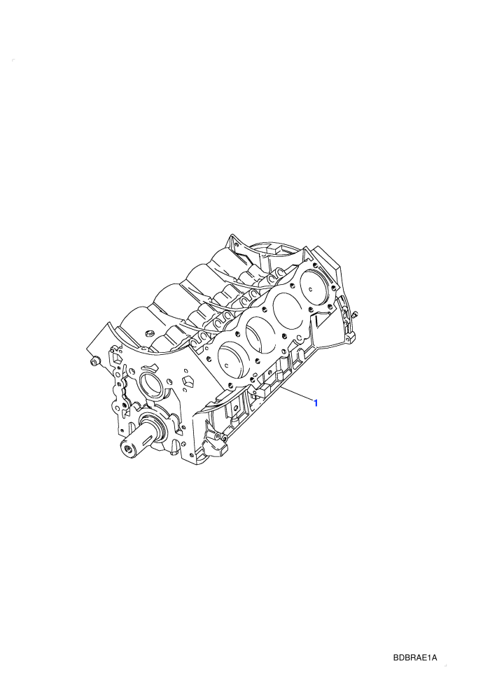 Engine Short (V8 EFI Petrol)