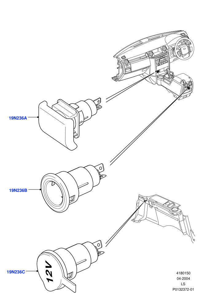 Auxiliary Electrical Power Points ((V)TO9A999999)