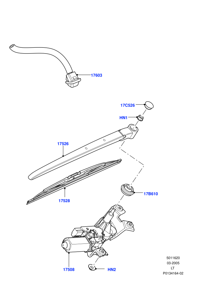 Rear Window Wiper And Washer ((V)TO9A999999)