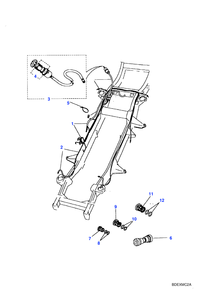 Air Pipe Harness (With Air Suspension)