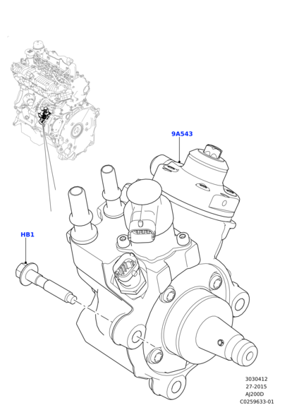 LR073718 LAND ROVER