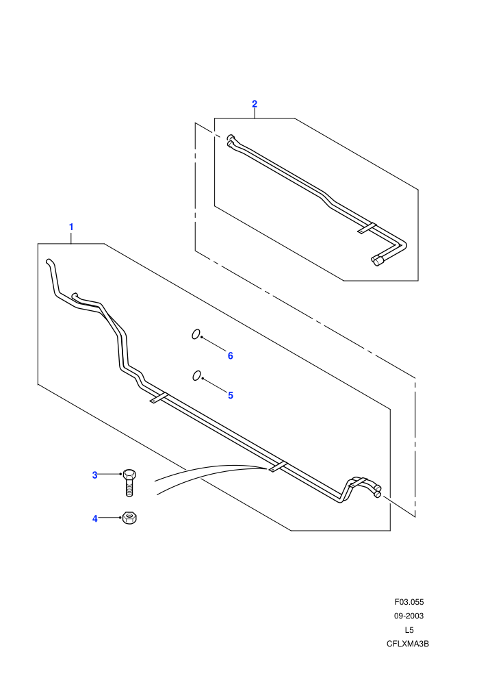 Hoses Under Floor