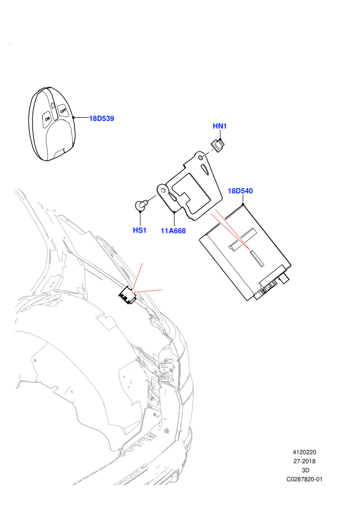 Auxiliary Fuel Fired Pre-Heater (Fuel Heater W/Pk Heat With Remote)(Solihull Plant Build)((V)FROMKA000001)