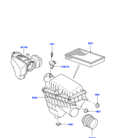 PHE500021 BRITPART Фильтр воздушный RRN 2006 - 2009