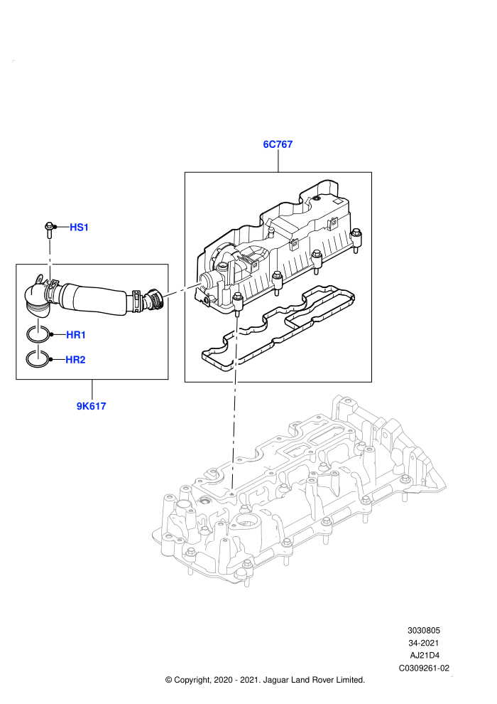 Emission Control - Crankcase (2.0L AJ21D4 Diesel Mid)((V)FROMMA000001)