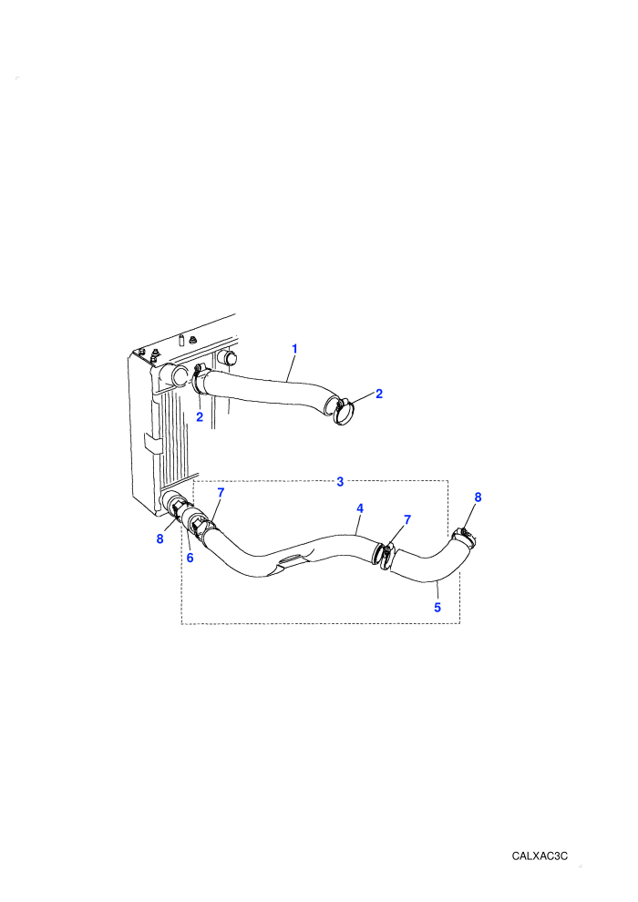 Intercooler Hoses (With Diesel Engines)