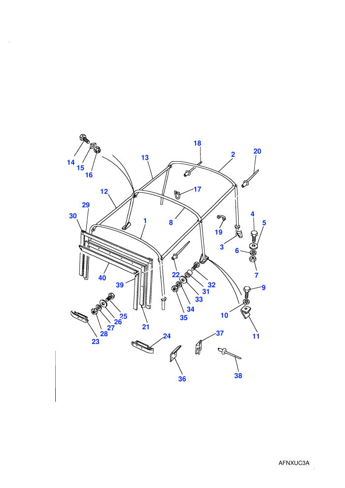 Hoodsticks - Cab Fixing (110,With Truck Cab)