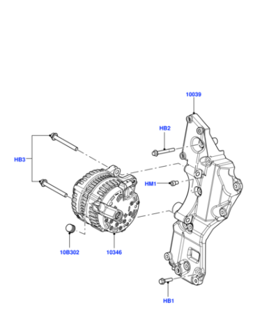 LR001200 TESLA Муфта свободного хода генератора FR2 2.2