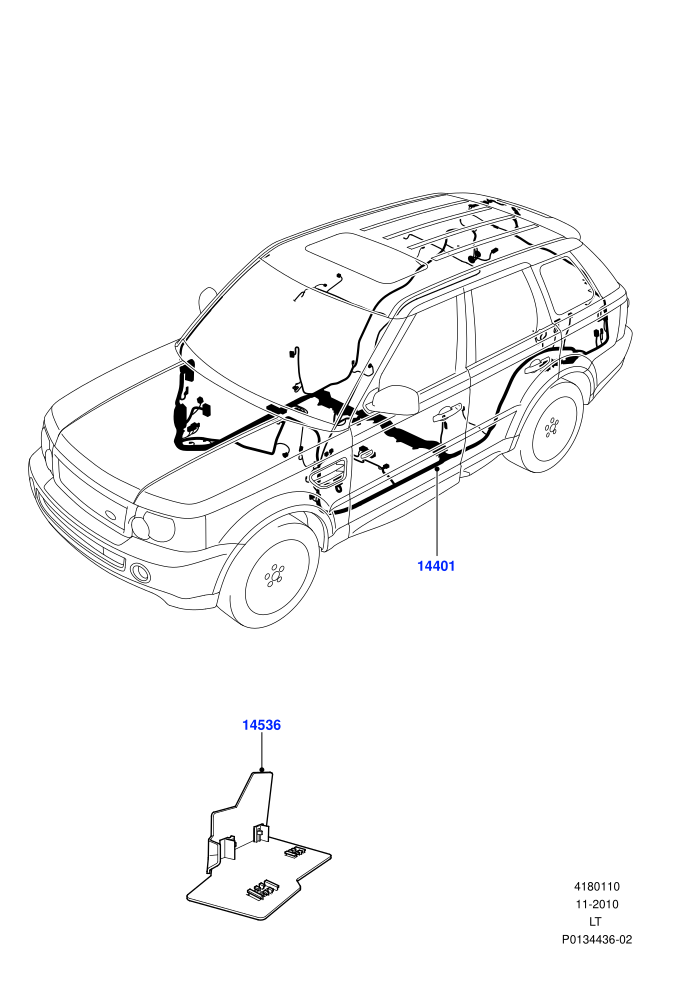 Electrical Wiring - Engine And Dash (Main Harness)((V)TO8A999999)