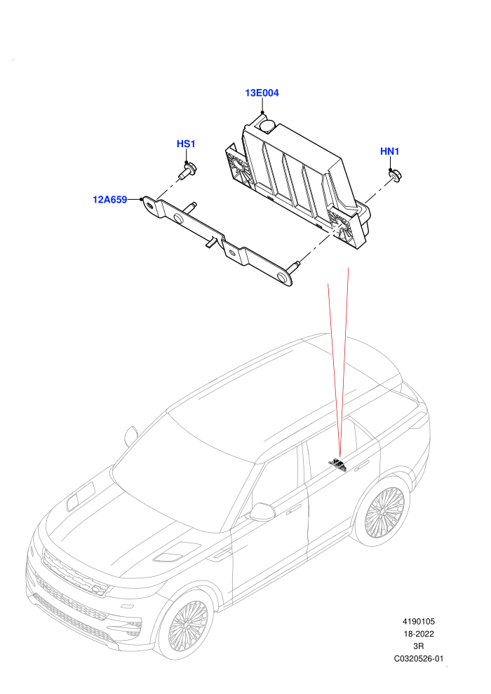 Vehicle Modules And Sensors (Tow Hitch - Electric Deployable,Tow Hitch Elec Deployable Swan Neck,Towbar-Electric Deployable Aus)(Towbar)