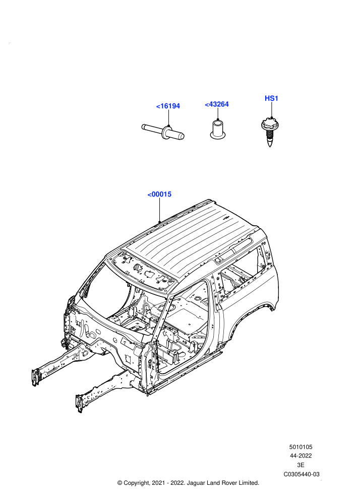 Bodyshell (Short Wheelbase)