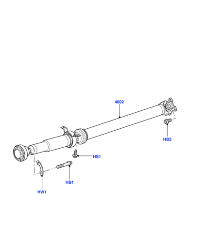 TYG500130 OEM Болт карданного вала M12 X 25
