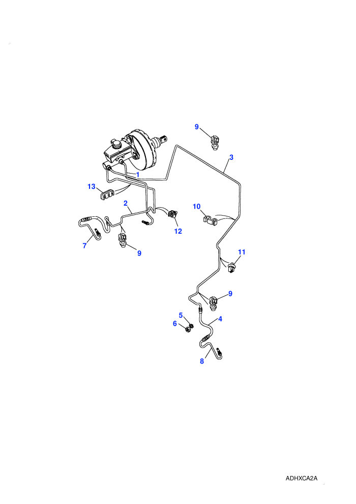 Front - Rear Drums (Less Anti-Lock Braking System,RHD)((V)TOKA930455 (V)FROMHA701010)