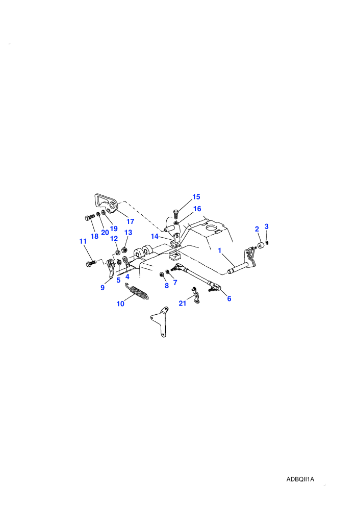 Throttle Linkage-Stromberg (3.5L V8 Twin Carb L/R Petrol)