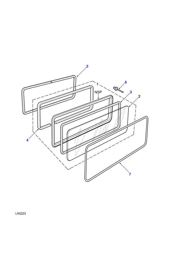 Side Window - Fixed (Hard Top,With Hard Top)