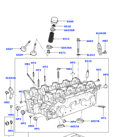 LVB000350 LAND ROVER Прокладка ГБЦ 1-4 цил. (2,07мм) NRR M62