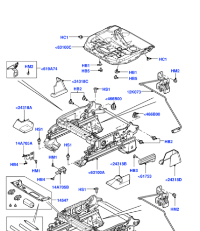 RYQ500040 LAND ROVER