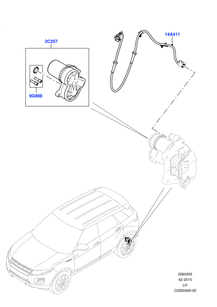 Parking Brake (Halewood (UK))((V)FROMGH000001)