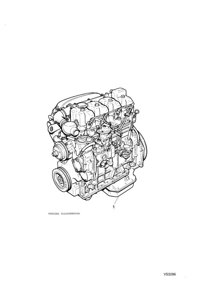 Engine Assembly (2.4L 4 Cyl VM Turbo Diesel)