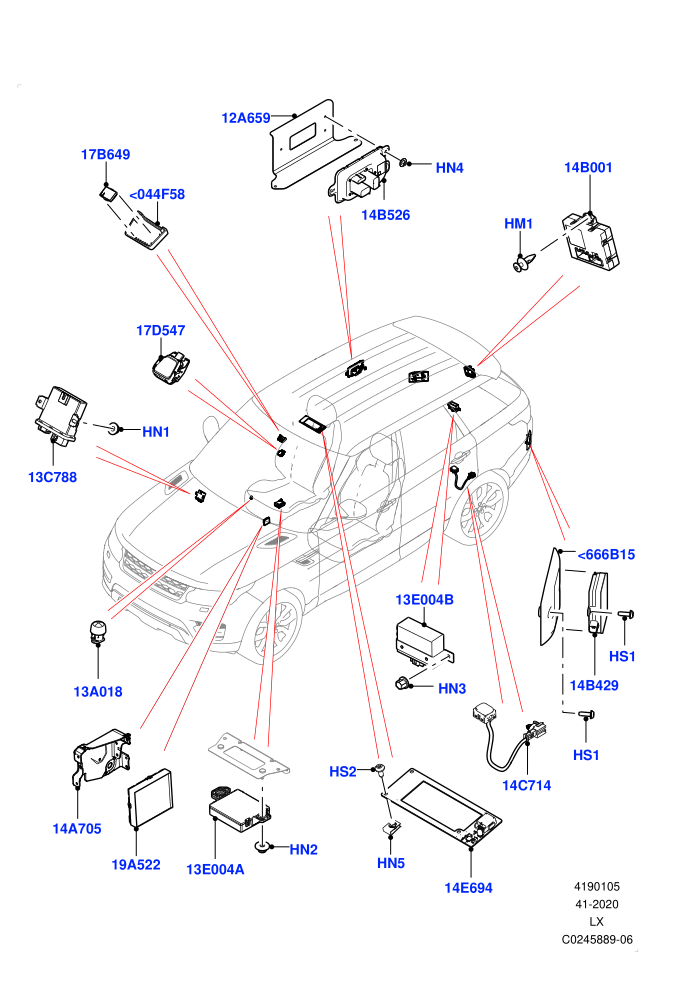 Vehicle Modules And Sensors
