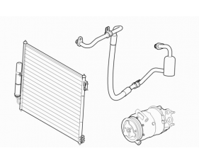 A/C Accumulator, Condensr/Compressr