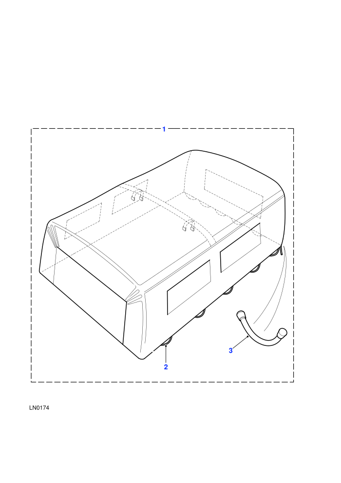 Hood Assembly - PVC (110,With Truck Cab)