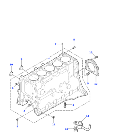 LCL100020L BRITPART Направляющие прокладки ГБЦ D2