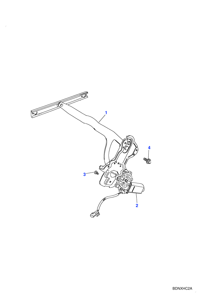 Window Regulators Rear-From (V) MA659911