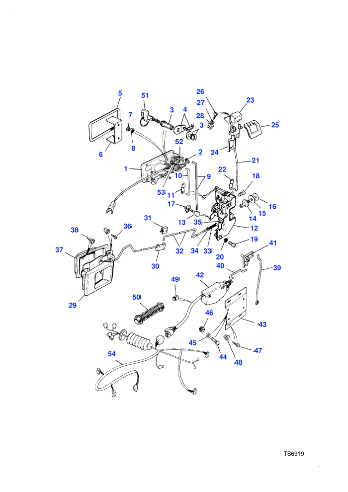 Door Locks Front - Heated (4 Door Station Wagon)