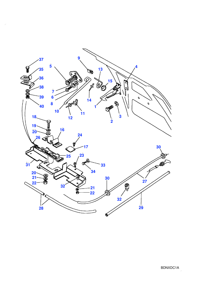 Bonnet Locking & Release