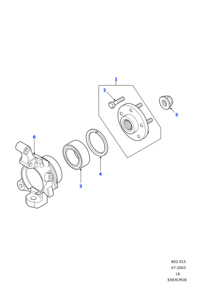 CLP9037L LAND ROVER Шпилька ступицы FR