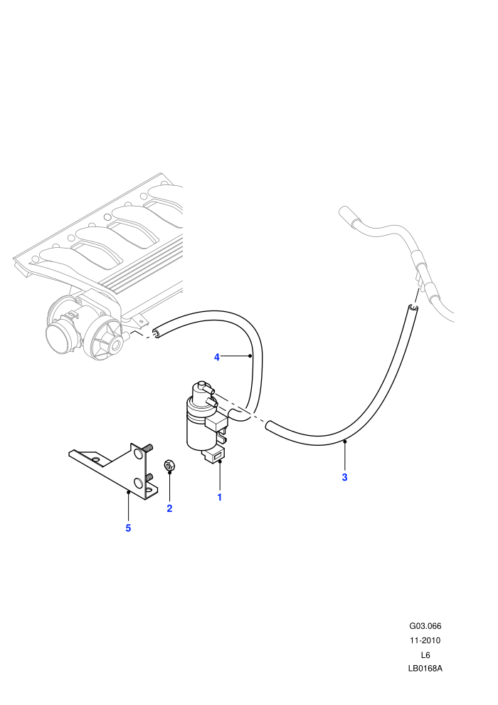 Vacuum Control - EGR (M47 2.0L I4 16V Diesel)