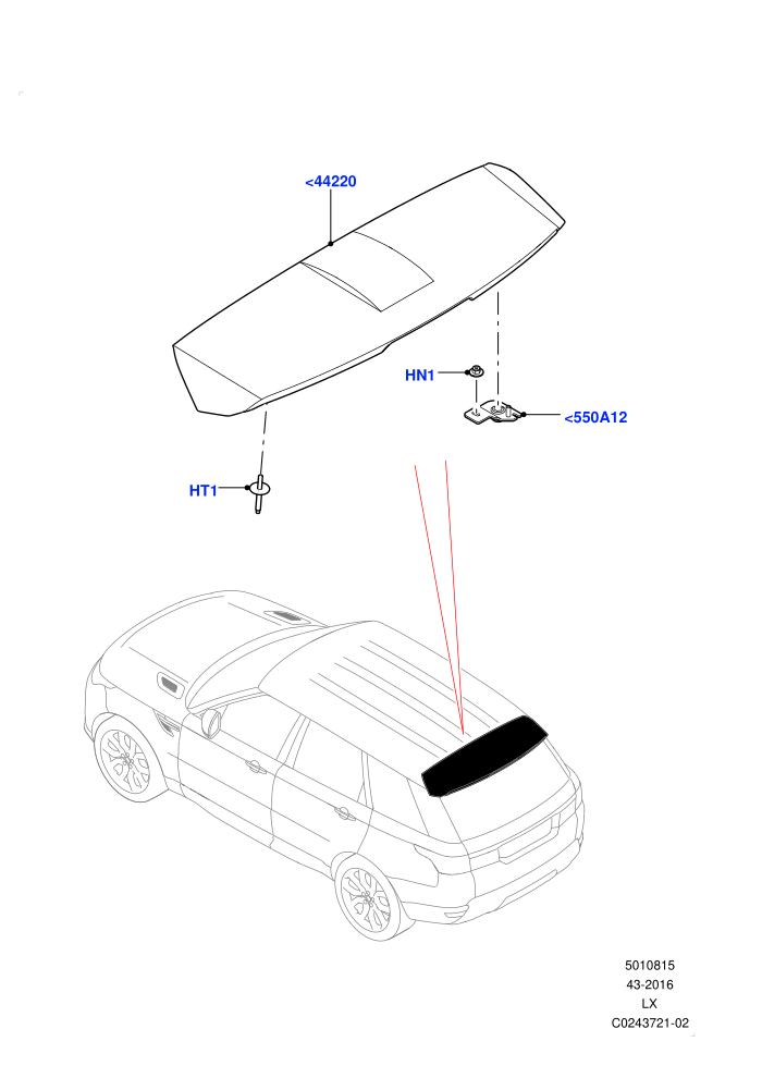 Spoiler And Related Parts (Non SVR,Version - Core)