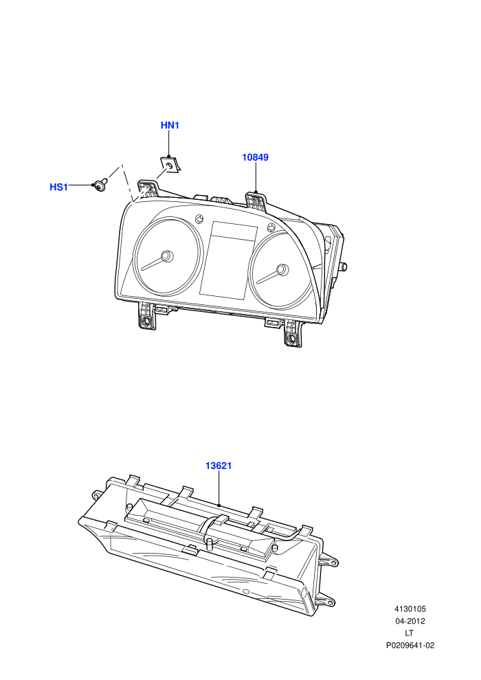 Instrument Cluster ((V)FROMAA000001)
