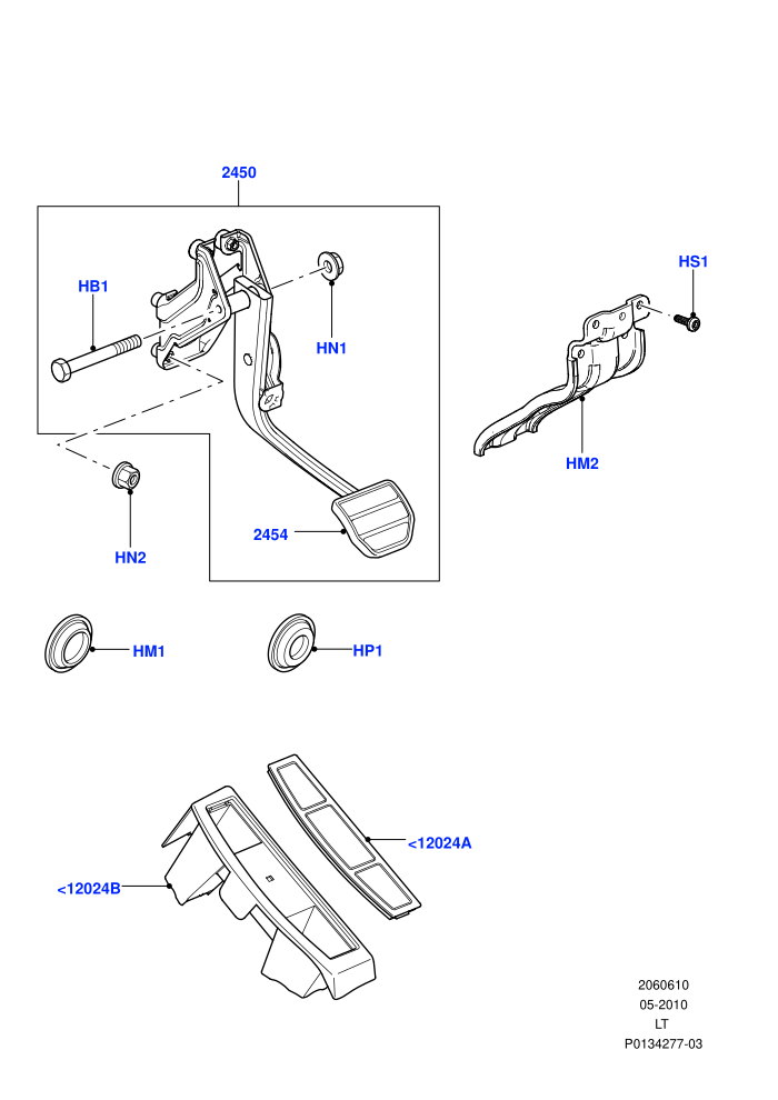 Brake And Clutch Controls ((V)TO9A999999)
