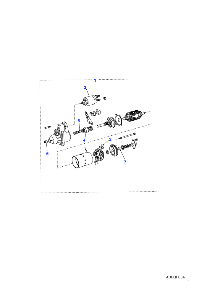 Starter Motor (3.5L V8 Twin Carb L/R Petrol)((V)FROMKA925366)
