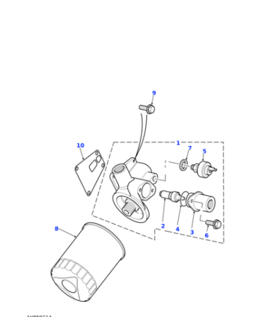 ADU6847L OEM Шайба уплотнительная трубки масла турбины TD5