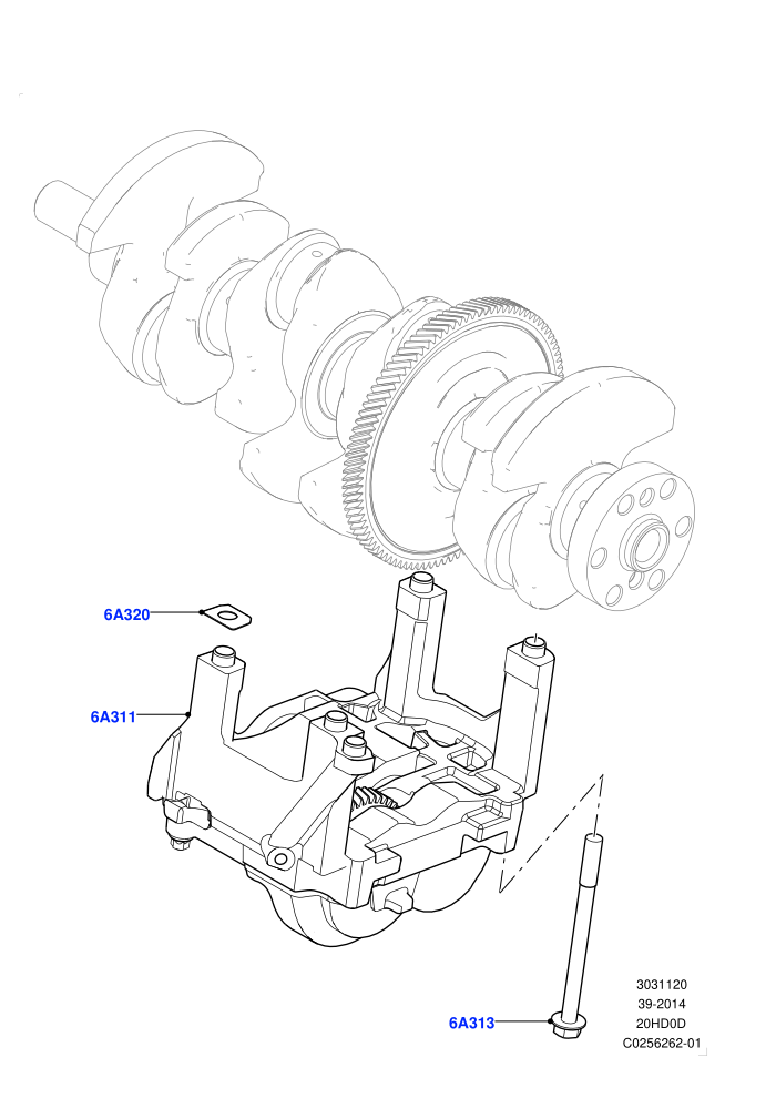Balance Shafts And Drive (2.0L 16V TIVCT T/C 240PS Petrol)