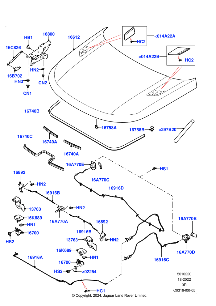 Hood And Related Parts