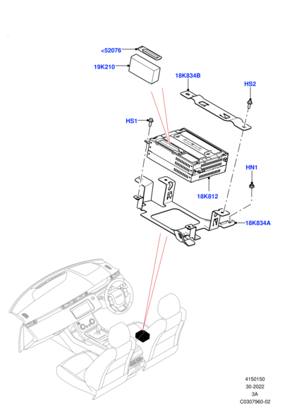 LR134881 LAND ROVER