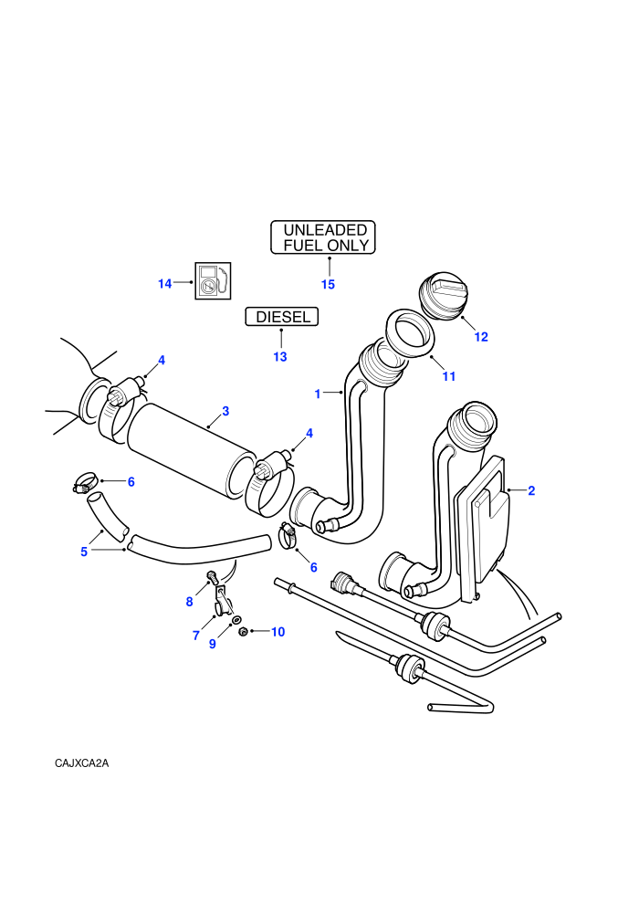 Fuel Filler Cont. ((V)FROMKA034314)