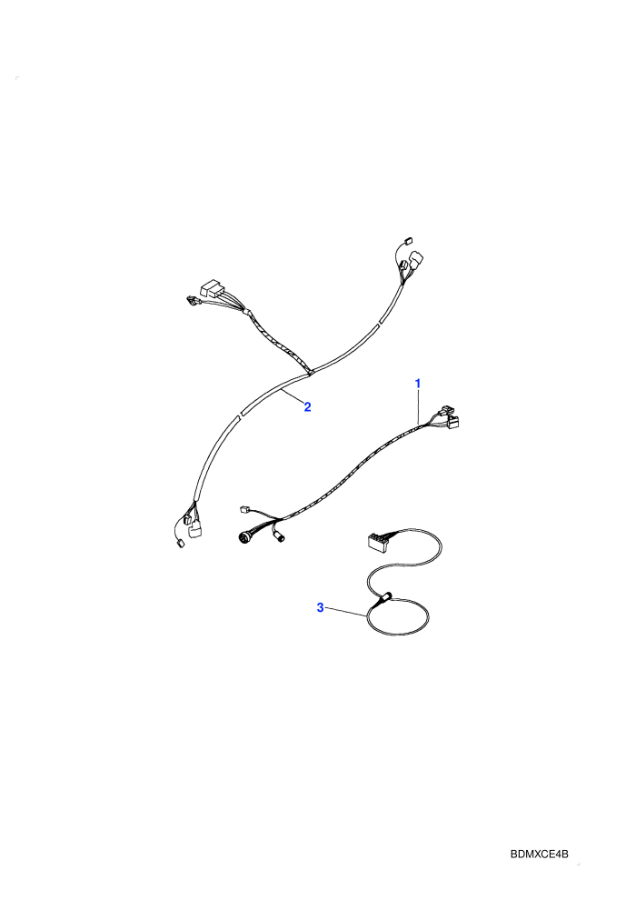 Harness - Door - Rear (4 Door Station Wagon)((V)TOLA647644)