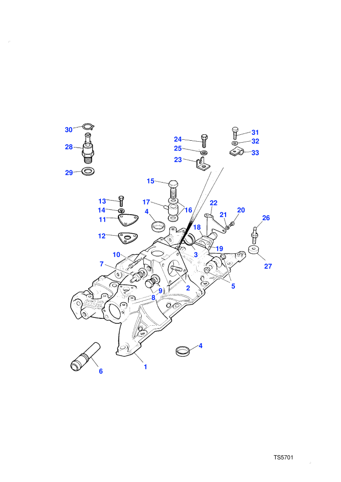 Inlet Manifold (V8 Twin Carb L/R Petrol)