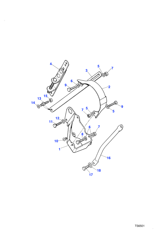 Alternator Mountings (V8 Twin Carb L/R Petrol)