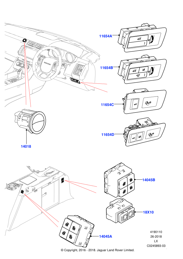 Switches (Auxiliary Unit)
