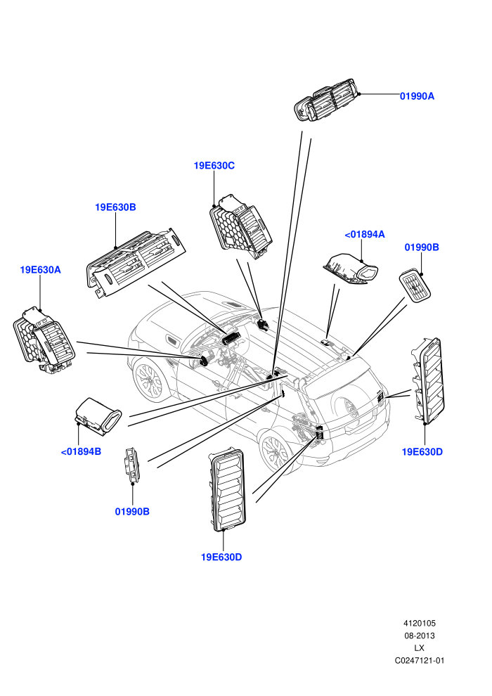 Air Vents, Louvres And Ducts (External Components)
